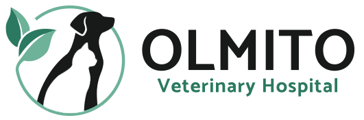 Olmite Veterinary Hospital Logo Horizontal